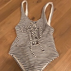 *NEVER WORN* Mara Hoffman Striped One-Piece